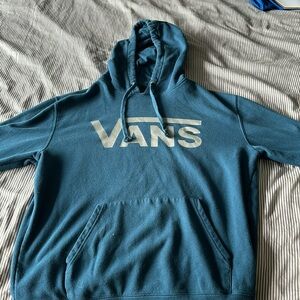 Blue vans sweater